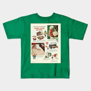 Official Rankin/Bass' Rudolph the Red-Nosed Reindeer GE ad Kids T-Shirt